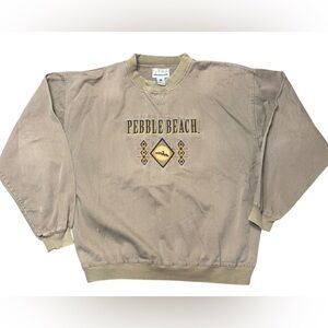 Vintage Pebble Beach Crewneck Size Large